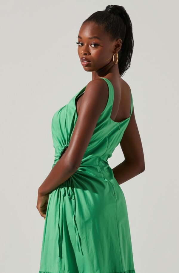 Bridget Side Cutout Tiered Midi Dress - 图片 9