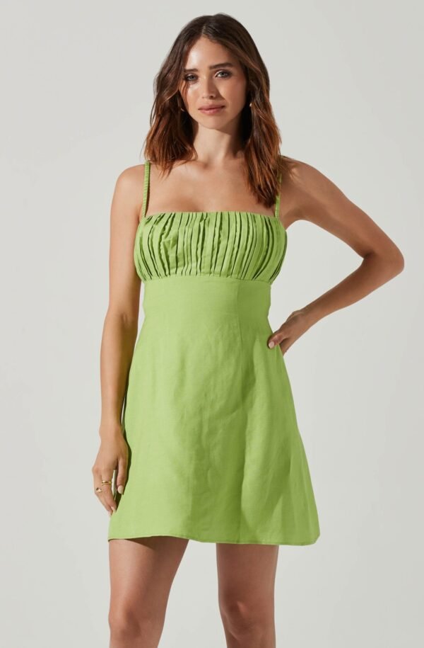 Claramae Ruched Mini Dress - 图片 2