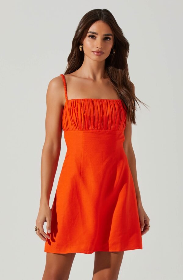Claramae Ruched Mini Dress - 图片 7