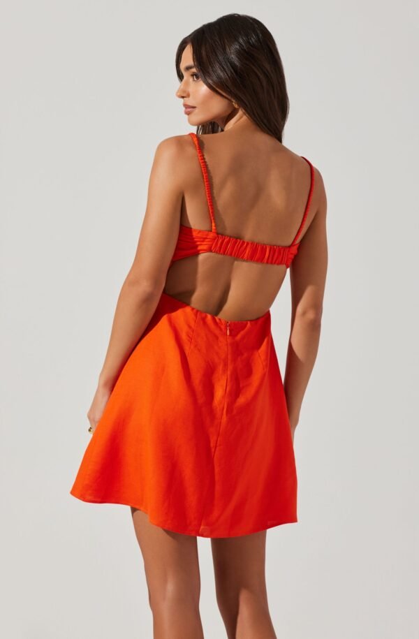 Claramae Ruched Mini Dress - 图片 8