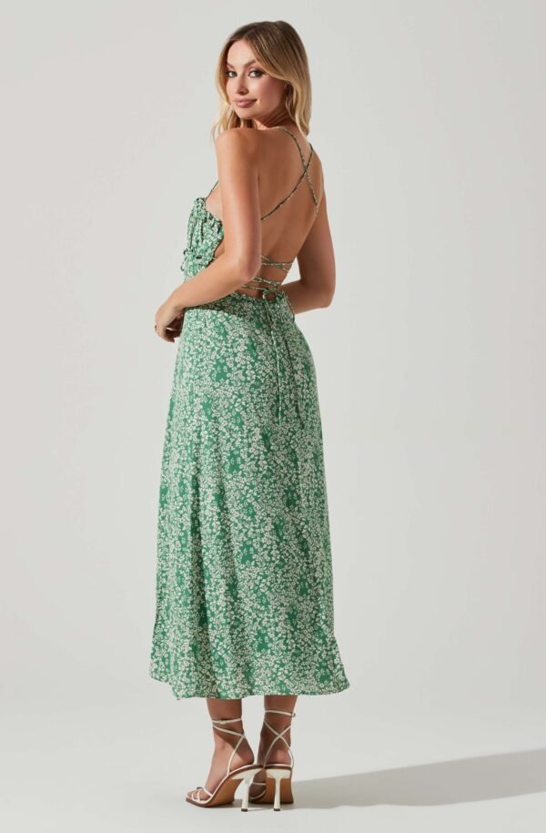 Amalea Floral Midi Dress - 图片 6
