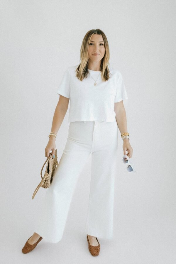 Inspired High-Rise Denim – White - 图片 3