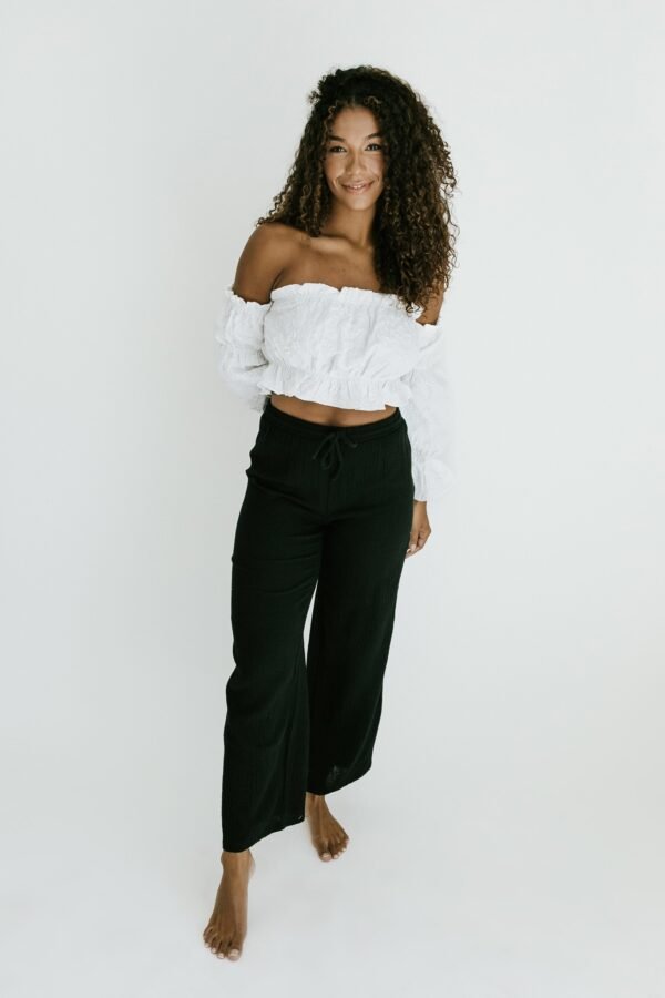 Rayes Pant – Black - 图片 3