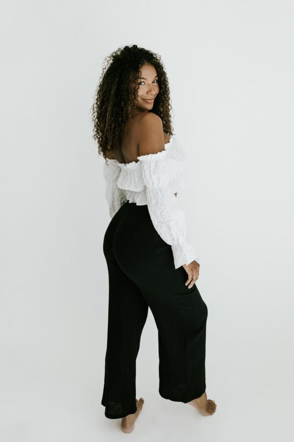 Rayes Pant – Black - 图片 4