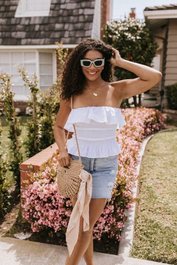 Coulter Mini Skirt – Denim - 图片 7
