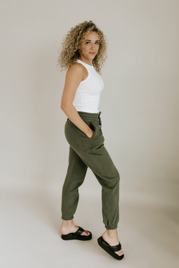 Long Shot Jogger – Olive - 图片 2