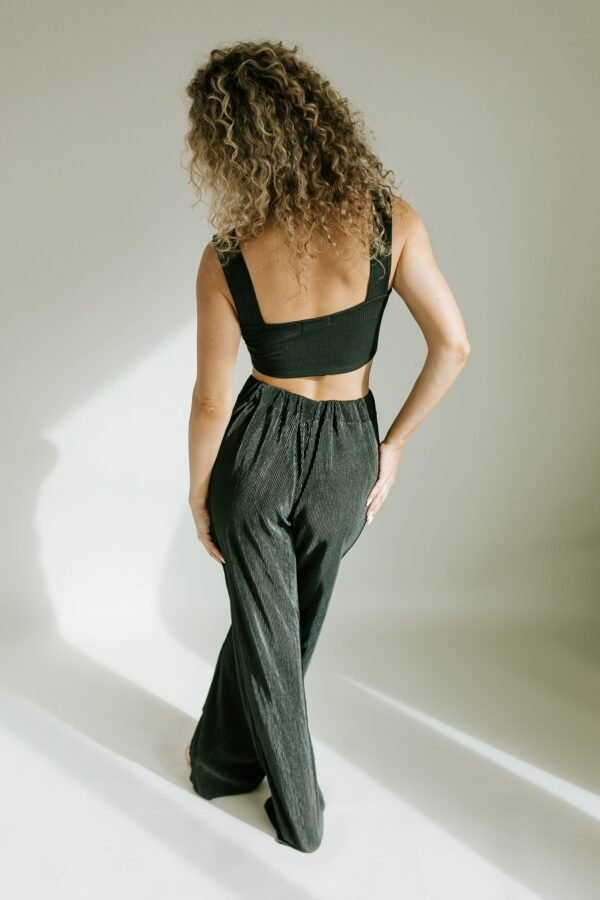 Let It Be Plisse Pants – Black - 图片 5