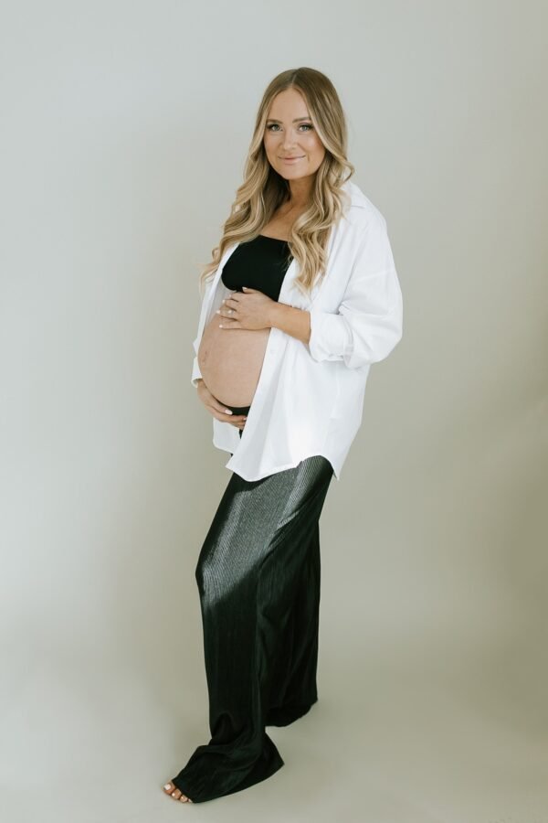 Let It Be Plisse Pants – Black - 图片 7